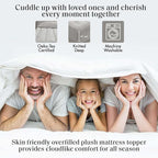 Premium Waterproof Mattress Pad – White Full