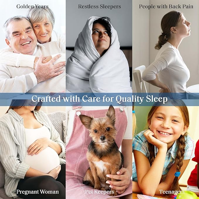 Premium Waterproof Mattress Pad – White Full