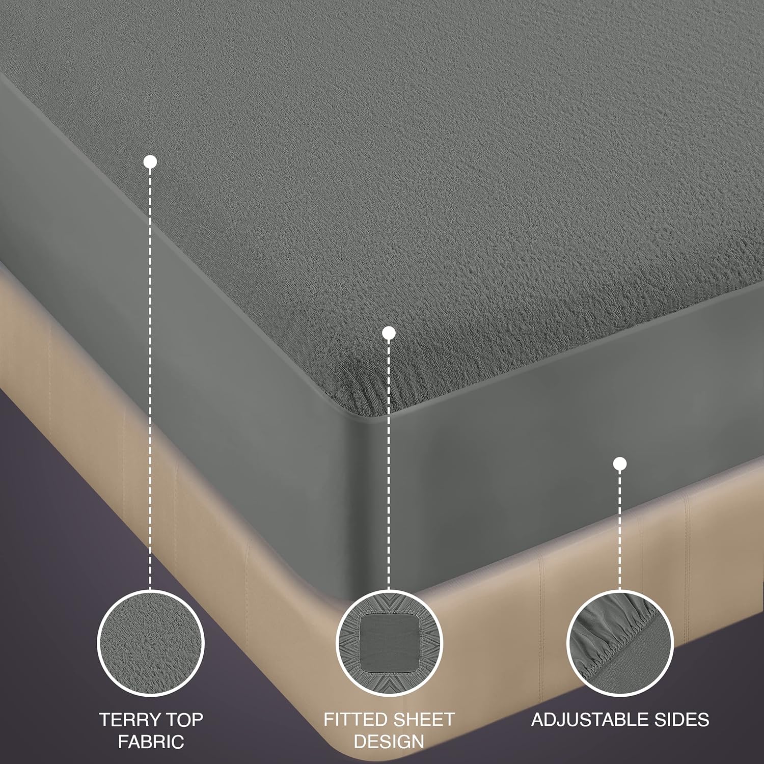 Terry Cotton Waterproof Cover