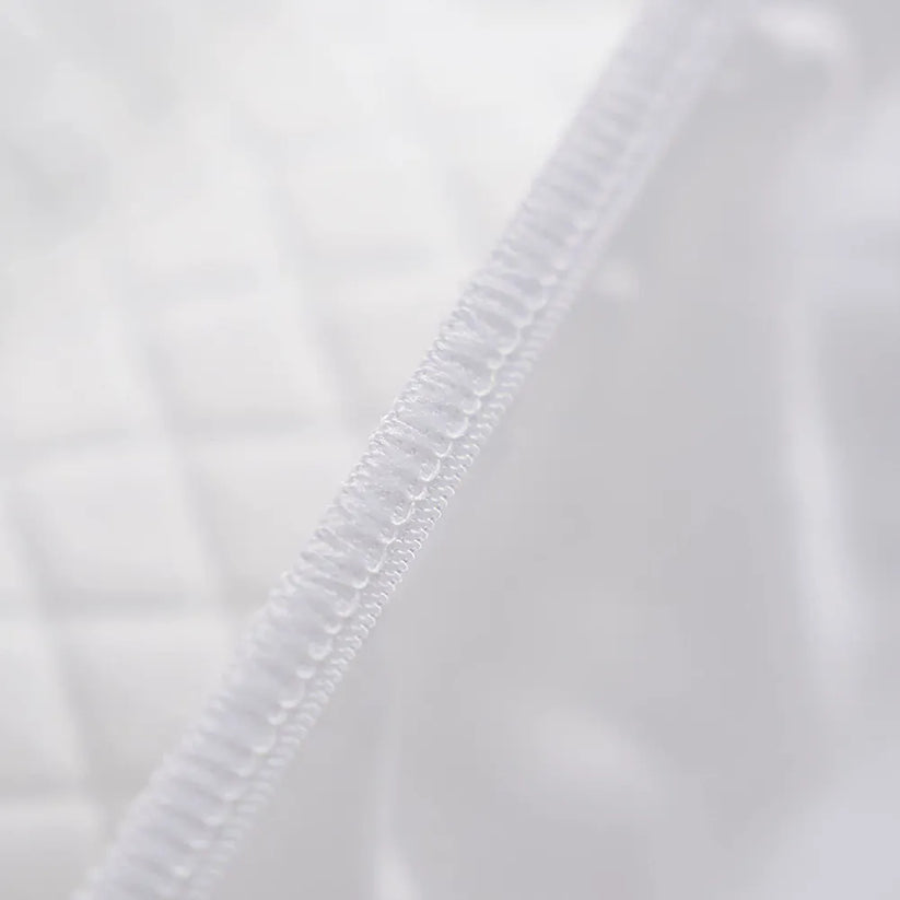 Premium Terry Cotton Mattress Protector – Maroon